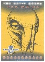 Babylon 5 Profiles The Optic Nerve Pak&#39;Ma&#39;Ra Trading Card #ON5 1999 Skybox NM - £3.13 GBP