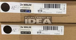 Brand New IKEA MALM Underbed Storage High Bed Black-Brown Twin/Double 20... - $124.99