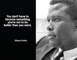 SIDNEY POITIER INSPIRATIONAL MOTIVATION TRIBUTE QUOTE PHOTO YOU DONT HAV... - €4,84 EUR+