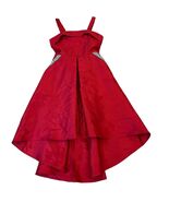 Red High-Low Formal Dress With Embellished Waist Size 7 Girls - €28,64 EUR