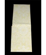 LENOX Butter Yellow Scroll Medallion Vinyl Flannel Back Tablecloth NIP U... - $391.08 MXN+