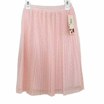 Speechless Pink Swiss Dot Tulle Overlay Skirt Girls Small NWT - £16.44 GBP