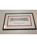 John Pils Signed The City of St Louis Sportsman Park Matted 14&quot; x 9” 192... - £46.97 GBP