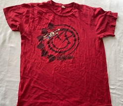 Y2K Blink 182 Band T-shirt L Rock Tee Travis Barker Rabbit Red - $14.54