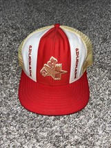 VINTAGE Philadelphia Stars Hat Cap Snapback Mens Mesh AJD Red USFL Football - $19.80
