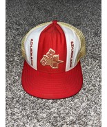 VINTAGE Philadelphia Stars Hat Cap Snapback Mens Mesh AJD Red USFL Football - £15.57 GBP