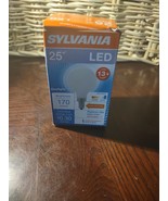 Sylvania LED G16.5 Globe, 25 watt equivalent, Candelabra Base, - $275.20 MXN