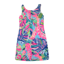NWT Lilly Pulitzer Cathy Shift in Exotic Garden Floral Sleeveless Dress 2 $178 - £72.40 GBP