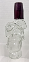 Vintage Glass Easter Rabbit Bunny w Eggs Shaped Bottle w Cap Germany 6&quot; ... - £28.48 GBP