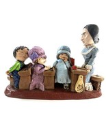 Handmade Vintage Sculpture Teacher And Naughty School Kids 12” Long 8” Tall - $54.63 CAD