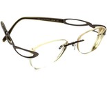 Silhouette Eyeglasses 4225 40 6050 Brown Rimless Metal Frame Austria 46[... - €85,99 EUR