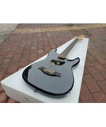 Black 6 string Semi hollow Body ST Acoustic Electric Guitar S271 - $4,932.98 MXN