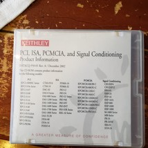NEW Product Info for Keithley PCI ISA PCMCIA Software CD Rom Disc DATACQ... - $1,741.76 MXN