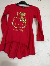 Girls Tops - Sanrio Size 7 years Polyester Red Top - £9.20 GBP