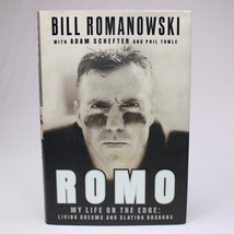 SIGNED Romo My Life On The Edge Bill Romanowski Hardcover Book w/DJ 2005 1st Ed - $20.20