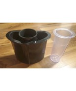 Hamilton Beach 70725A Pusher &amp; Sleeve Replacement Stack &amp; Snap Food Proc... - $23.27 CAD