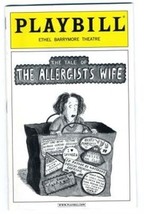 Playbill The Allergist&#39;s Wife Valerie Harper Michele Lee 2002 Tony Roberts - £11.89 GBP