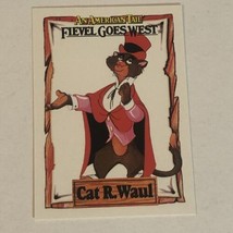 Fievel Goes West trading card Vintage #6 Cat R Waul - £1.54 GBP