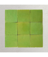 Moroccan Apple Green Glazed Clay tile, 1 box - £35.38 GBP+