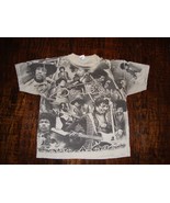 Vintage 1996 Jimi Hendrix All Over Print Band T-shirt Size XL Band Tee AOP - £157.79 GBP