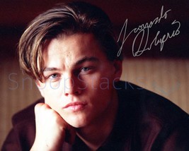 Leonardo Dicaprio Young Signed 8x10 Glossy Photo Autograph RP Print Poster Wall  - £13.34 GBP