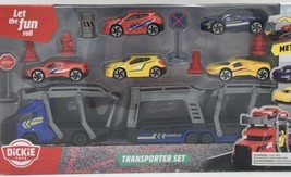 Dickie Toys  Transforter Set Metal Let the fun Roll New - $14.99