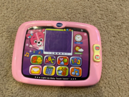 VTech Light-Up Baby Touch Tablet Educational Learning Lightweight 8&quot; x 6... - £9.58 GBP