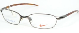 Nike Flexton 4100 200 Walnut /TORTOISE Eyeglasses Glasses Frame 52-18-130mm - £108.01 GBP