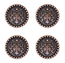 Concho Set of 4 Screw Back Conchos Western Saddle 1-1/4&quot; 401599 - $455.59 MXN