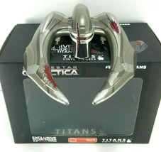 Battlestar Galactica Cylon Raider 4.5&quot; Titan Vinyl Figure Loot Crate Exclusive - £12.61 GBP