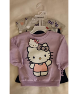 Hello Kitty Infant 12 Months 3 Piece Set Purple Sweatshirt, T-Shirt &amp; Le... - $12.99