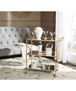 Safavieh Home Collection Aurelius Gold Bar Cart - $400.99