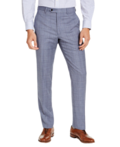 Ralph Lauren Edgewood Men&#39;s Wool Blend Stretch Suit Pants Blue Plaid-36/30 - £39.95 GBP