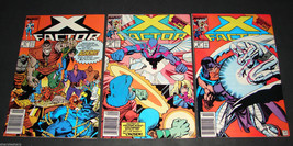 3 1989 Marvel Comics X FACTOR 41 F,44 F,45 F  Comic Books - $17.99