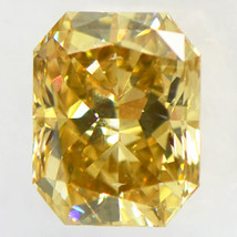 Radiant Shape Diamond Natural Fancy Brown Loose 1.03 Carat SI2 IGI Certified - £1,197.64 GBP