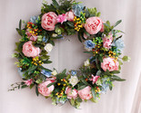 " Simulated Wreath Door Wall Decoration Bridal Bouquet Fake Plants Cascading Hol - $81.00