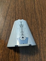 Lego Light Gray Roof Cone Half Round 8x4x6 PART 48310 Droid 9490 - €1,72 EUR