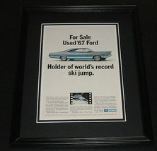 1967 Ford Hardtop Framed ORIGINAL Vintage Advertisement Photo - $49.49