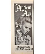 ANCIENT AGE BOURBON-Straight Kentucky Bourbon-Beautiful-1968 VTG Print AD - £10.05 GBP