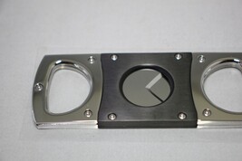 Elie Bleu Cigar Cutter Matte Black / Satin Stainless Steel  EBC1000 New image 9