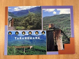 Vintage Postcard, Sierra Tarahumara, Chinipas River Bridge Copper Canyon, Mexico - £3.80 GBP