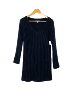 BB Dakota Steve Madden Knit V-neck Sweater Dress Womens size Small Mini ... - $35.99