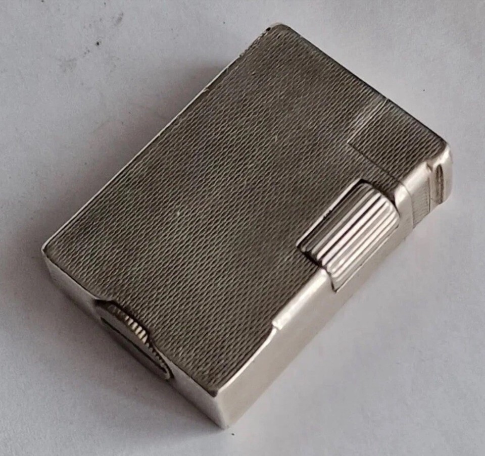 1946 Sterling Silver Bach & Cooper Lighter Hallmarked RARE Fully Functional Item image 2