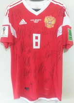 Jersey / Shirt Russia Adidas World Cup 2018 #8 Gazinsky - Autographed by Squad - £1,005.34 GBP