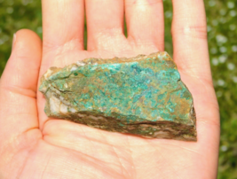 Chrysocolla and Malachite Rough Stone 55g for Energy Healing Collection ... - €8,73 EUR
