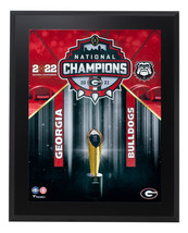 Georgia Bulldogs 10x13 2022 National Playoff Champions Plaque - $58.19