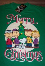 P EAN Uts A Charile Brown Merry Christmas Snoopy T-Shirt Small New w/ Tag - £15.87 GBP