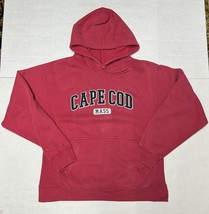 Cuffy’s Cape Cod Hoodie Men’s Size Medium Red Pullover Hooded Sweatshirt - $24.90