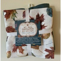 Kitchen Towel Kay Dee Designs Fall Inspirations Set of 3 Cotton Flour Sa... - £21.35 GBP