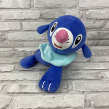 Tomy Pokemon Popplio Plush 2017 8 Inches Tall Stuffed Toy Blue - £14.19 GBP